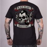 Pánské triko black Heart BEER AND WHISKEY černá – Sleviste.cz