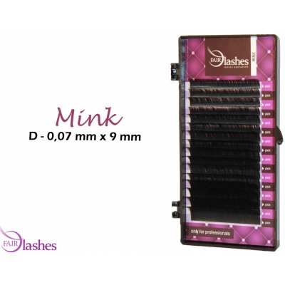 Fair Lashes Mink D 0,07 mm x 9 mm 16 řad