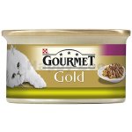 Gourmet Gold grilované a dušené kousky masa s králíkem a játry 85 g – Zboží Mobilmania