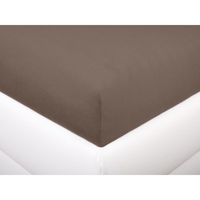 Aaryans jersey prostěradlo kávové 140x200 – Zboží Mobilmania