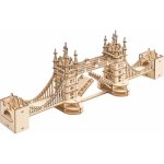 Robotime Rolife Svítící 3D dřevěné puzzle Tower Bridge 113 ks – Zboží Mobilmania