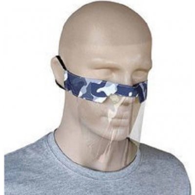 Izmael Plastové Ochranné Rouška Maskáčová/Šedá 50 ks – Zboží Dáma