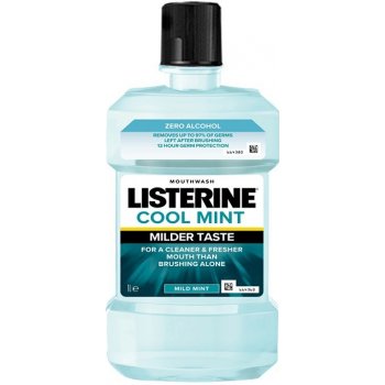Listerine Zero Cool Mint Mild Taste ústní voda 1l