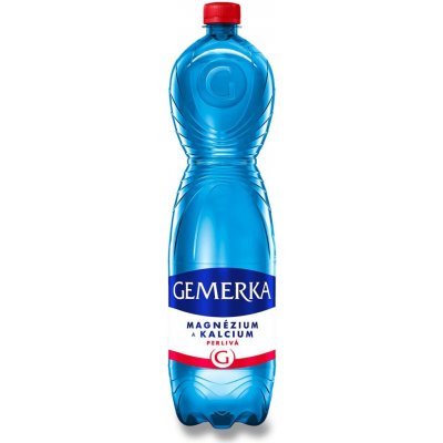 Gemerka Magnézium a kalcium perlivá minerální voda 6 x 1,5 l – Hledejceny.cz