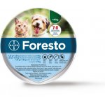 BAYER AG Foresto 1,25g+0,56g obojek pro kočky a psy do 8kg obojek 1ks 38 cm – Hledejceny.cz