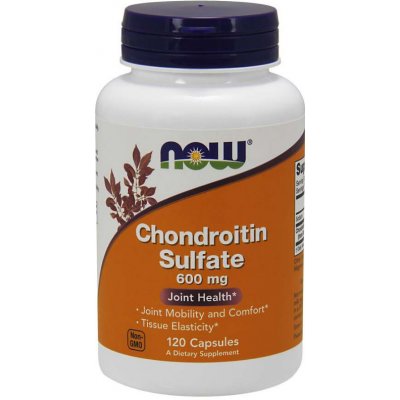 NOW Foods Chondroitin Sulfate 600 mg 120 kapslí
