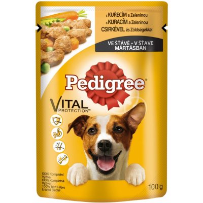 Pedigree Adult kuře zelenina 100 g – Sleviste.cz