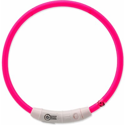 Dog Fantasy LED nylon obojek – Zboží Mobilmania