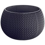 Prosperplast Květináč s vkladem SPLOFY BOWL 29 cm antracit – Zboží Dáma