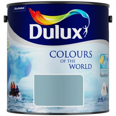 Dulux Interiérová emulzní barva Colour of the World ledový závoj 2,5 l – Zboží Mobilmania