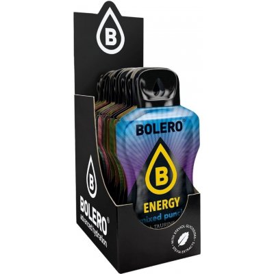 Bolero Instantní nápoj Energy mix 20 příchutí 14 g – Sleviste.cz