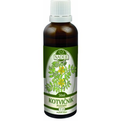 Naděje T19 Kotvičník pozemní bylinná tinktura 50 ml – Hledejceny.cz
