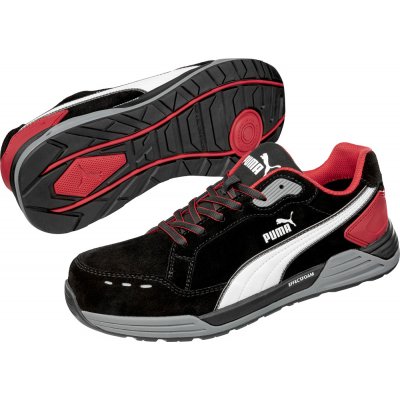 Puma Airtwist black-red S3 ESD obuv černá