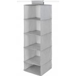Compactor Závěsný organizér na boty a prádlo Boston, 30 x 30 x 105 cm – Sleviste.cz