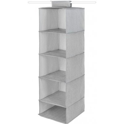 Compactor Závěsný organizér na boty a prádlo Boston, 30 x 30 x 105 cm – Zboží Mobilmania