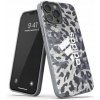 Pouzdro a kryt na mobilní telefon Apple Pouzdro AppleMix ADIDAS Snap Case Apple iPhone 13 Pro - leopardí vzor - gumové - šedé