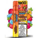 Kurwa Rocket Lychee Passion Fruit Orange Ice 20 mg 1 200 potahů – Zboží Dáma
