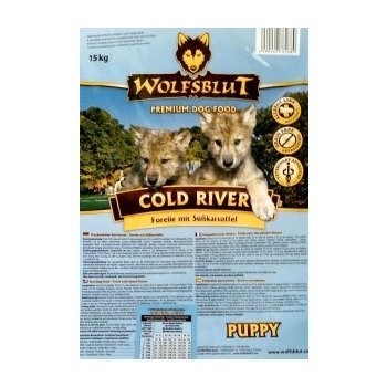 Wolfsblut Cold River Puppy 15 kg od 1 865 Kč - Heureka.cz