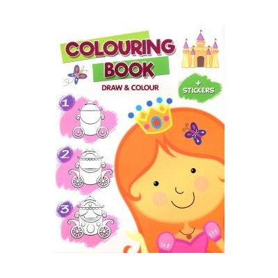 Omalovánky Draw & colour – Zboží Mobilmania