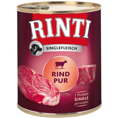 Rinti Singlefleisch čisté hovězí 12 x 800 g – Hledejceny.cz