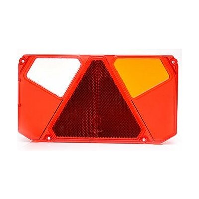 WAS Kryt světla W125 LED pravý bez výřezu na SPZ – Hledejceny.cz