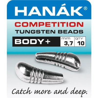 Hanák Competition Tungstenová Tělíčka Body Stříbrná 3,7 mm – Hledejceny.cz