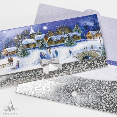 ARGUS Obálka na peníze vánoční luxusní 81-6039 – Hledejceny.cz