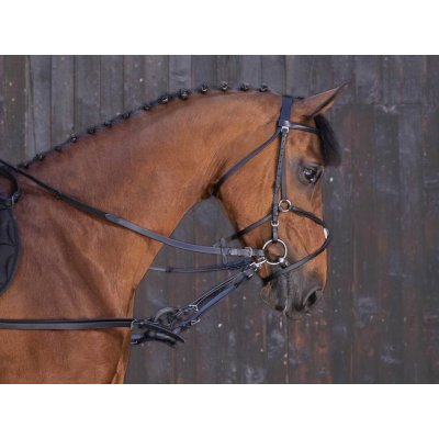 RIDING WORLD Vyvazovačky s gumovým kroužkem black – Zboží Mobilmania