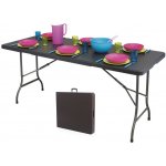 MODERNHOME Skládací zahradní stůl Lenka 180cm ratan – Zboží Dáma