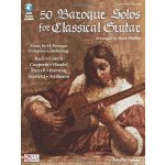 50 Baroque Solos For Classical Guitar noty kytarová tabulatura klasická kytara – Zboží Mobilmania