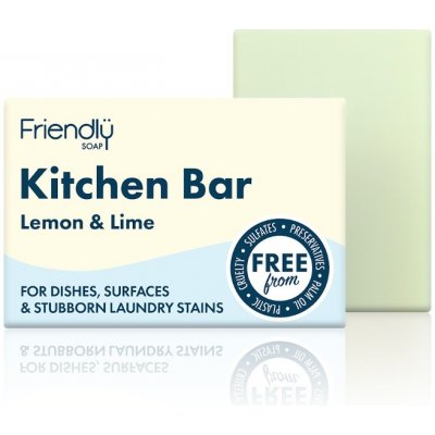 Friendly Soap Přírodní multifunkční mýdlo Citron a limetka 95 g – Zboží Dáma