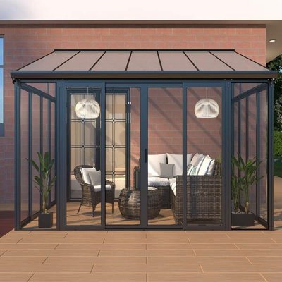 BestBerg PZ-QA7 300 x 428 x 312 cm antracit – Zboží Dáma