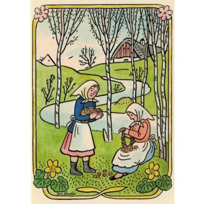 Pohlednice Velikonoce 8 (J. Lada) – Zboží Dáma