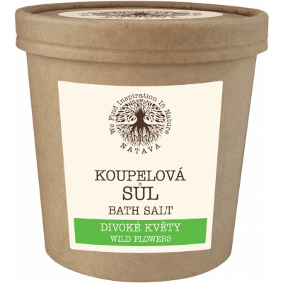 NATAVA koupelová sůl Divoké květy 500 g – Sleviste.cz