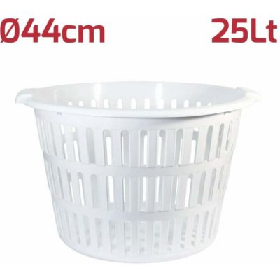 RecaPlast Cesta 25 L bílý – Zboží Dáma