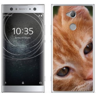 Pouzdro mmCase gelové Sony Xperia XA2 Ultra - hnědé kotě – Zboží Mobilmania