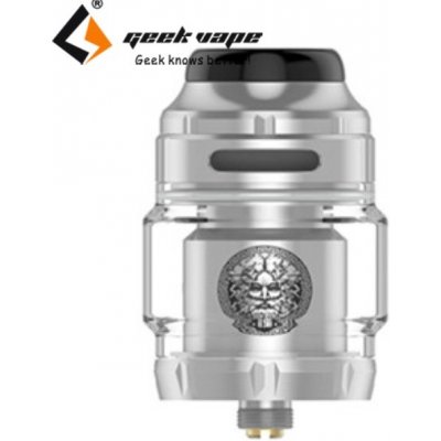 GeekVape Zeus X RTA clearomizér stříbrný 4,5ml – Zboží Dáma