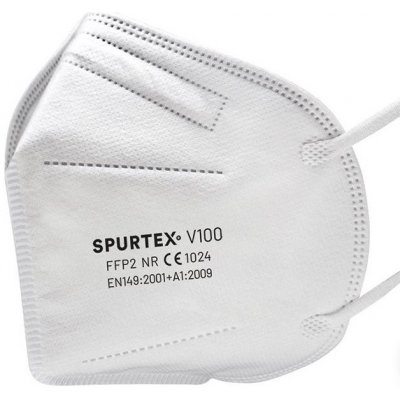 SpurTex nanorespirátor V100 FFP2 NR 5 ks – Sleviste.cz