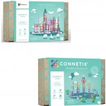 Connetix Pastel Creative pack 120 ks + Kuličkodráha PASTEL 106 ks – Zboží Dáma