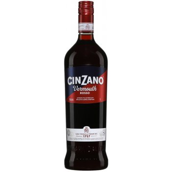 Cinzano Vermouth Rosso 15% 1 l (holá láhev)