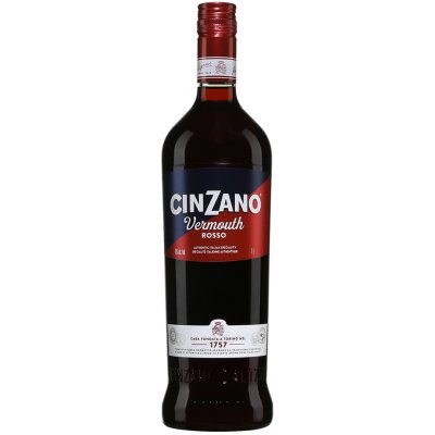 Cinzano Vermouth Rosso 15% 1 l (holá láhev)