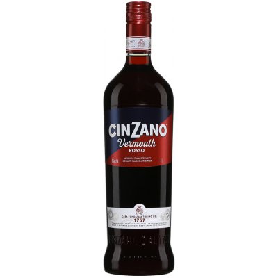 Cinzano Vermouth Rosso 15% 1 l (holá láhev) – Zboží Dáma