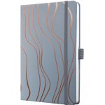 Sigel Jolie Záznamní kniha A5, Grey Meringue, linkovaná – Zboží Živě