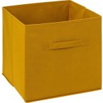 5five Simply Smart Úložný box na oblečení 31 x 31 x 31 cm žlutý – Sleviste.cz