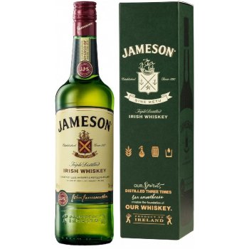 Jameson Irish Whiskey 40% 0,7 l (karton)