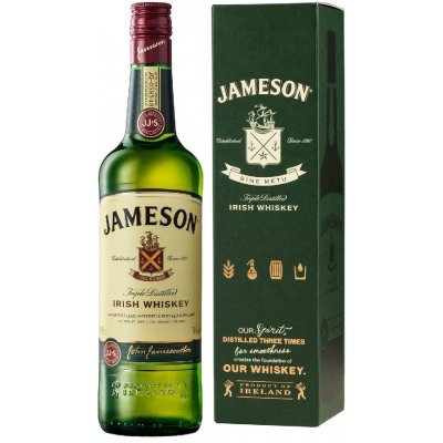Jameson Irish Whiskey 40% 0,7 l (karton) – Hledejceny.cz