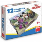 Dino Toys Kubus Mickey a Minnie 12 kostek – Hledejceny.cz