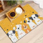Design Five Dogs protiskluzná MAXI Podložka pod misky Rohožka PET MAT 58 x 38 cm – Hledejceny.cz