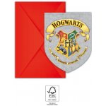 Procos Pozvánky a obálky Harry Potter Bradavice – Zboží Dáma