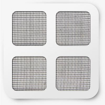 GARDEN OF EDEN Opravný čtverec k síťce proti hmyzu 10x10cm černý 4ks – Sleviste.cz